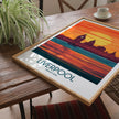 Liverpool Souvenir Poster Print