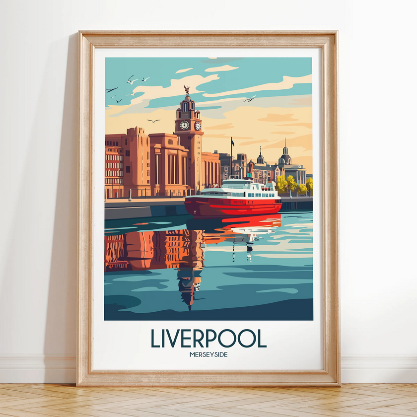 Liverpool Travel Memory Gift