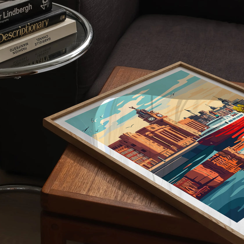 Liverpool Vintage Style Print