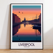 Liverpool Vintage Style Print