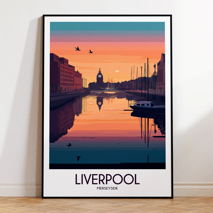 Liverpool Vintage Style Print