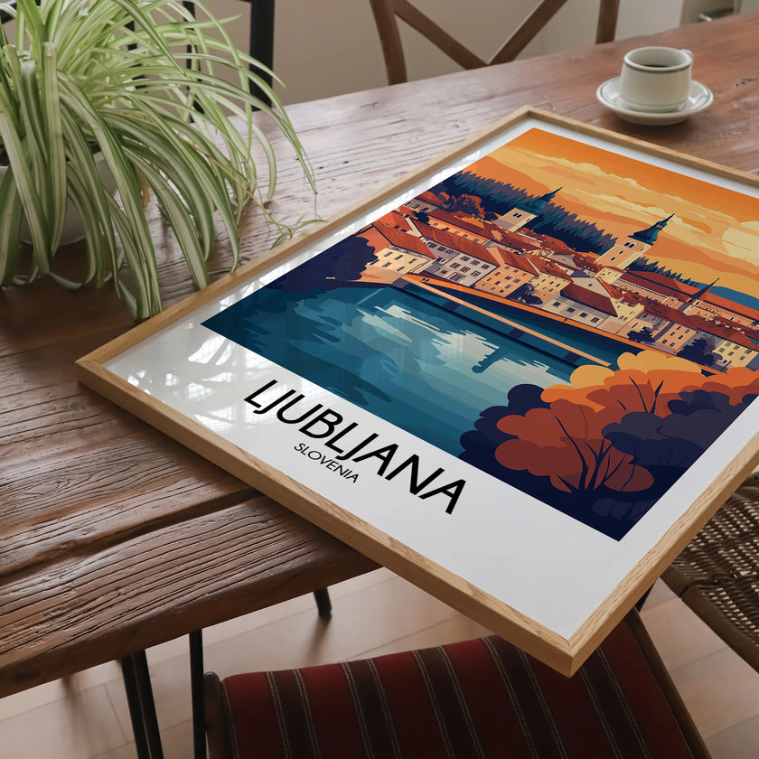Ljubljana Gallery Quality Print