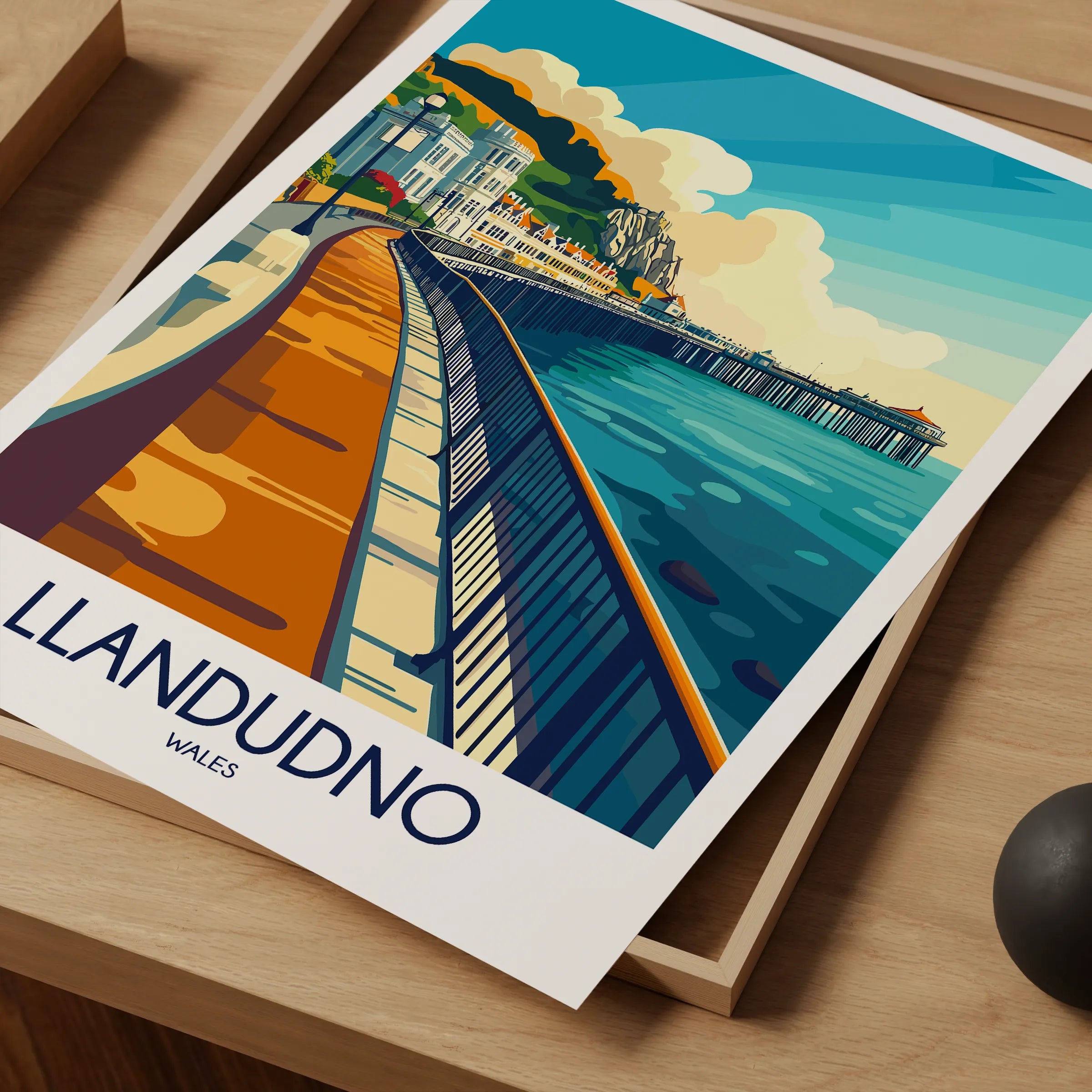 Llandudno Destination Art Gift