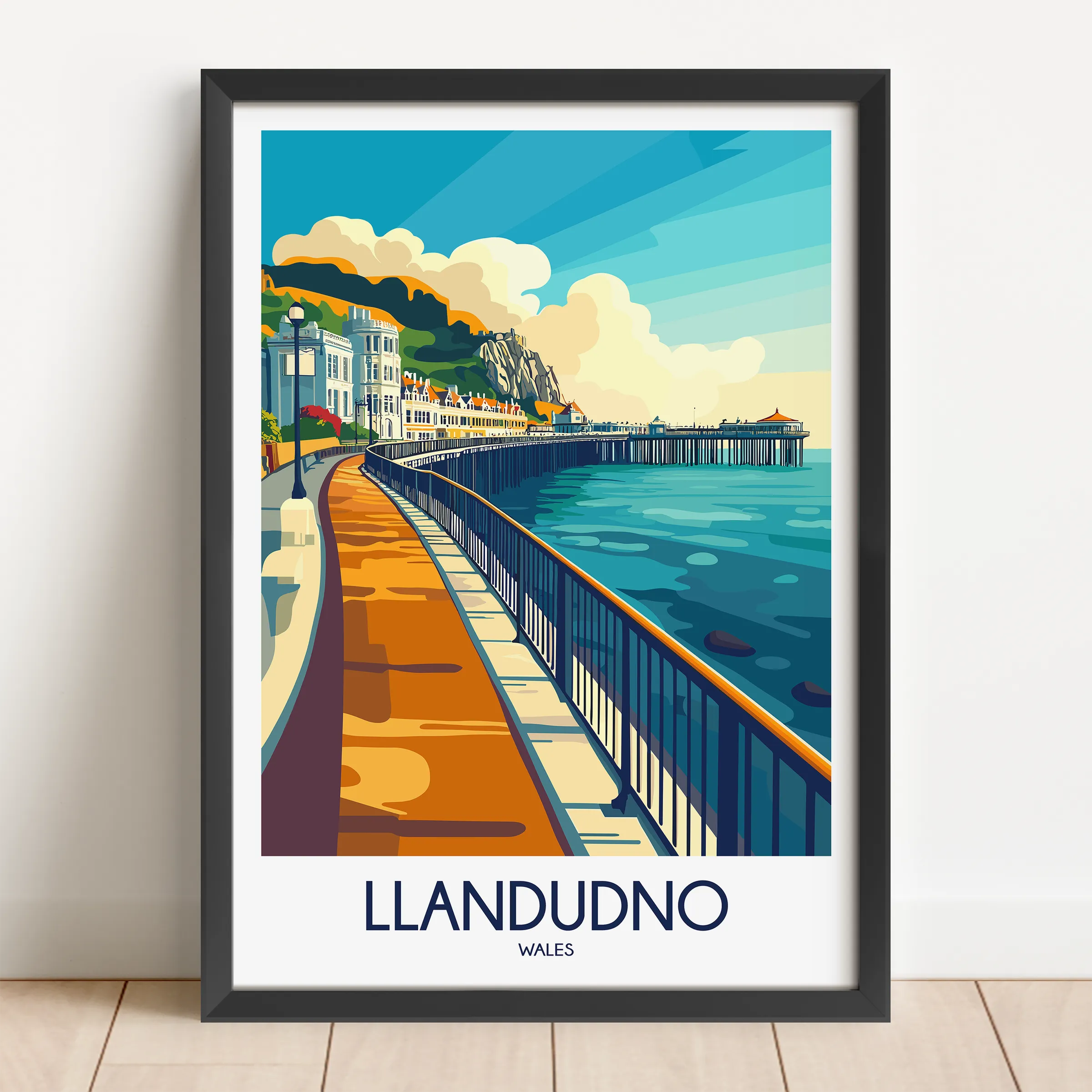 Llandudno Minimalist Wall Art