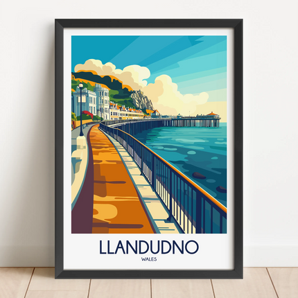 Llandudno Minimalist Wall Art