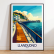 Llandudno Souvenir Poster Print