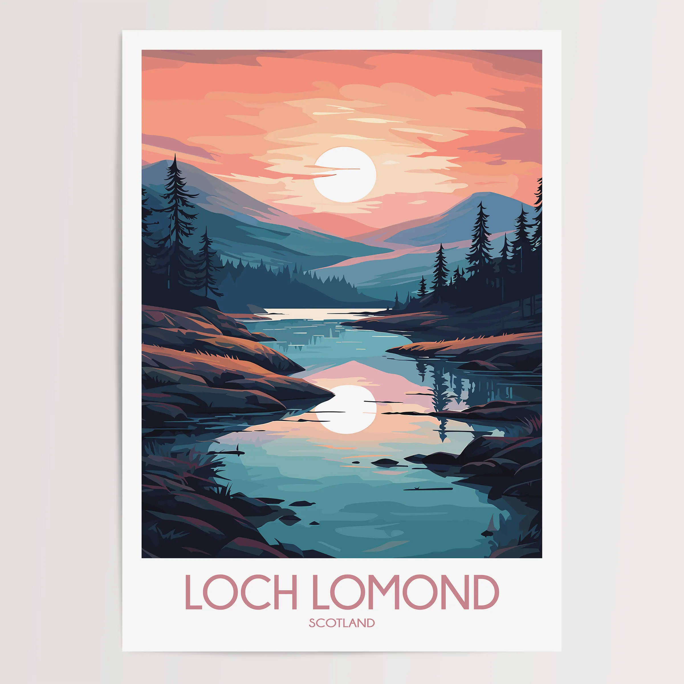 Loch Lomond Gallery Quality Print