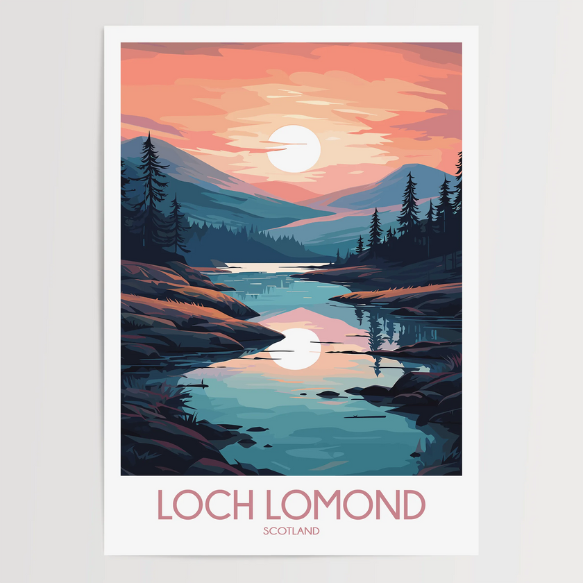Loch Lomond Gallery Quality Print