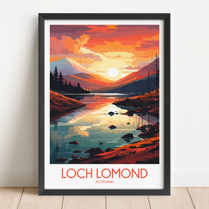 Loch Lomond Home Office Decor