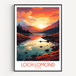 Loch Lomond Minimalist Wall Art
