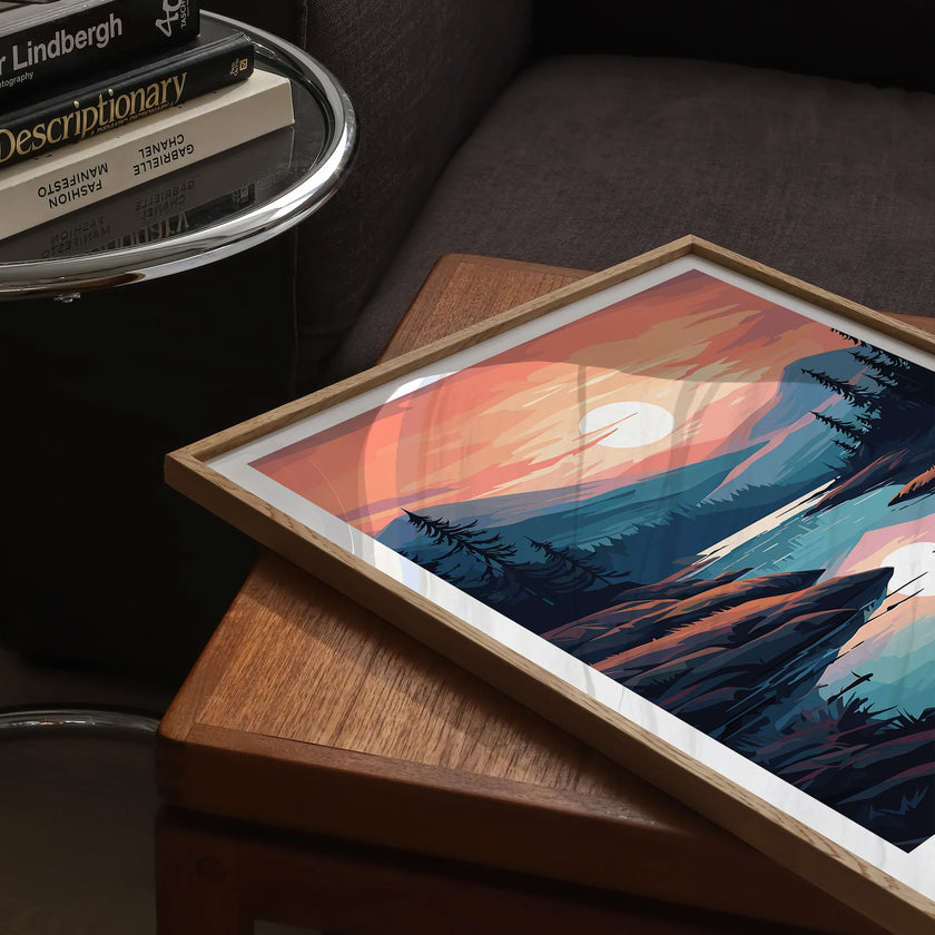 Loch Lomond Souvenir Poster Print