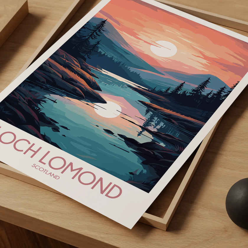 Loch Lomond Travel Memory Gift