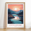 Loch Lomond Vintage Style Print