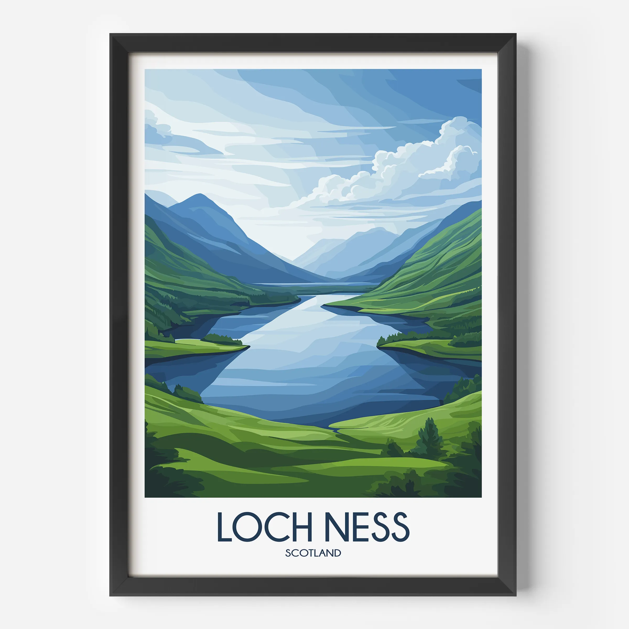 Loch Ness Gallery Quality Print