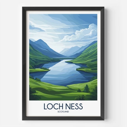 Loch Ness Gallery Quality Print