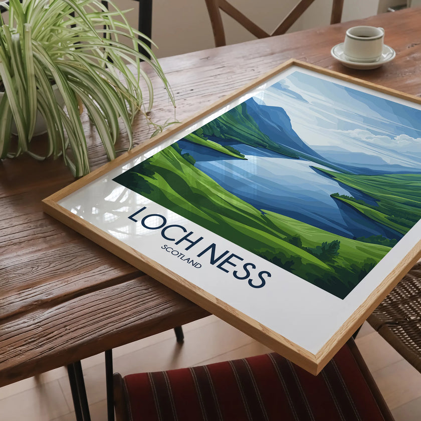 Loch Ness Home Office Decor