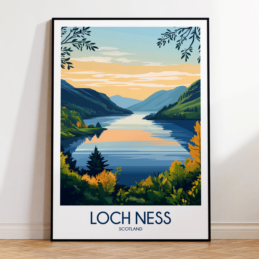 Loch Ness Home Office Decor