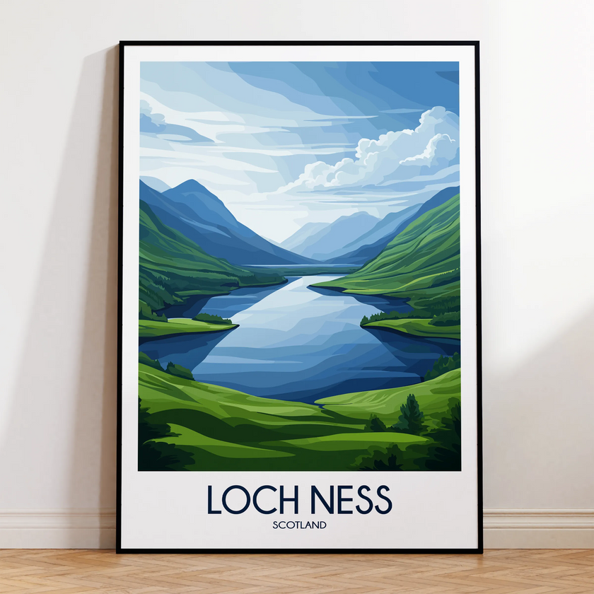 Loch Ness Travel Memory Gift