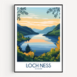 Loch Ness Travel Memory Gift