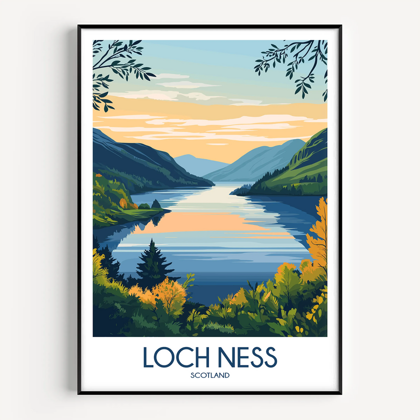 Loch Ness Travel Memory Gift