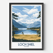 Loch Shiel Destination Art Gift