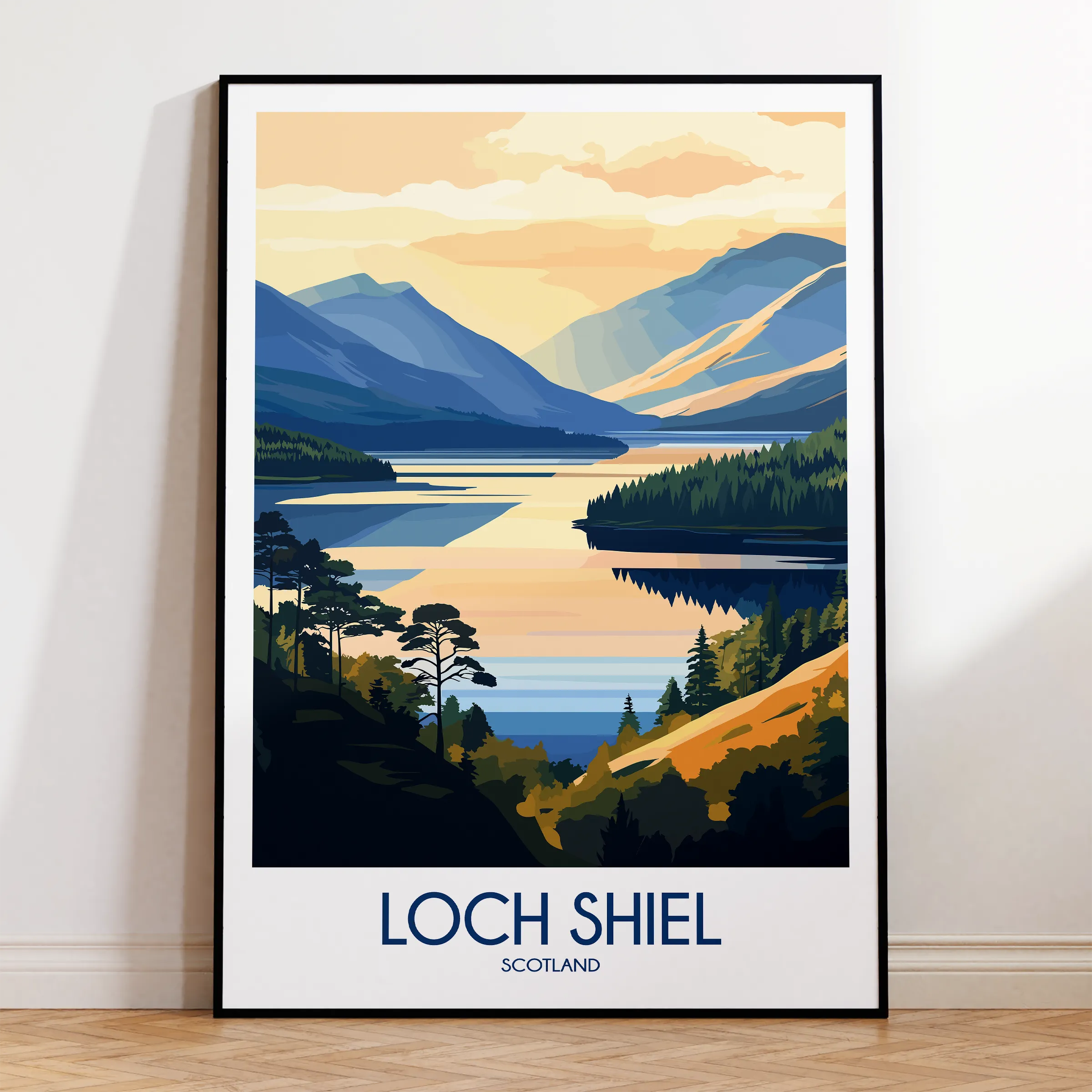 Loch Shiel Gallery Quality Print