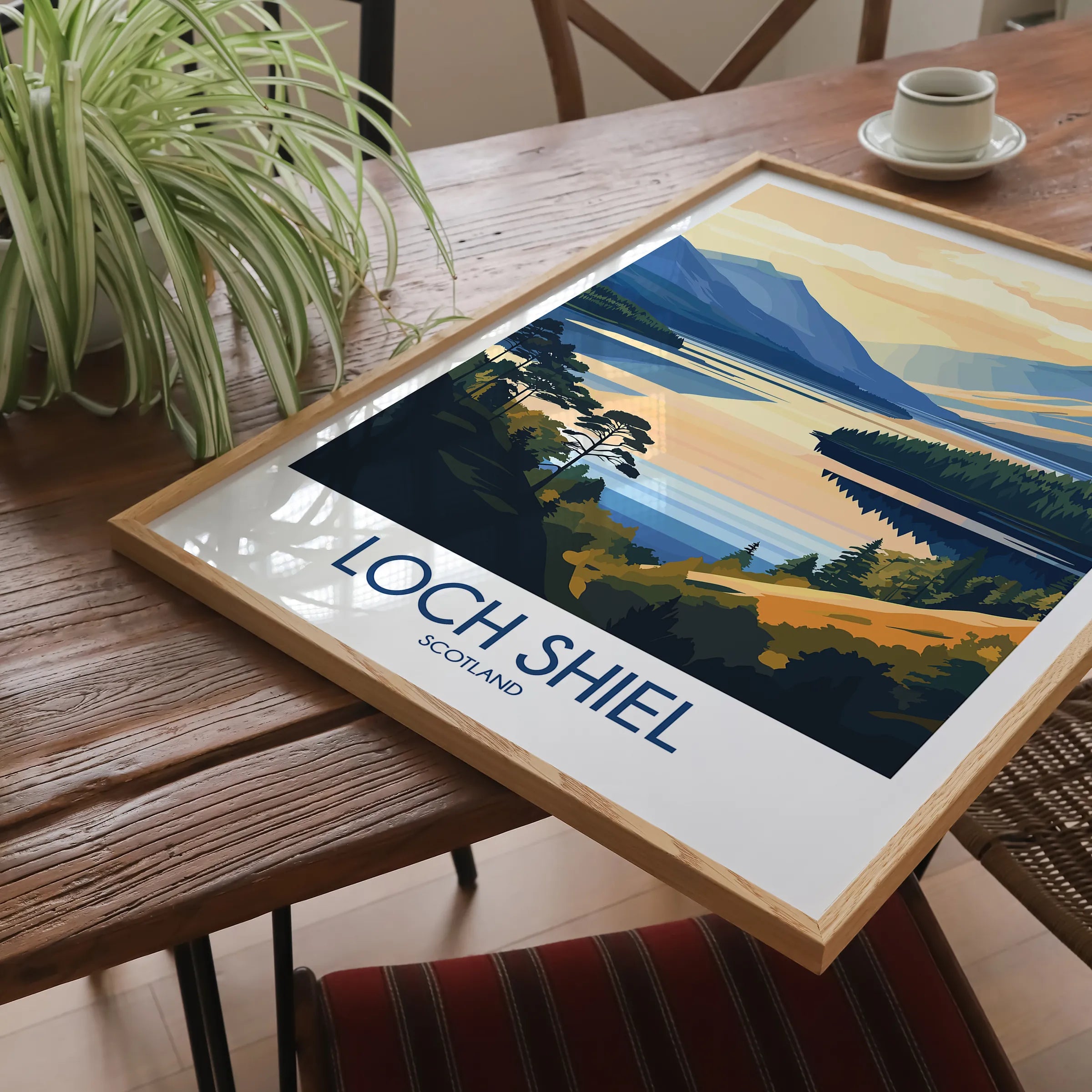 Loch Shiel Scenic Landscape Art