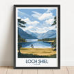Loch Shiel Souvenir Poster Print