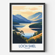 Loch Shiel Souvenir Poster Print