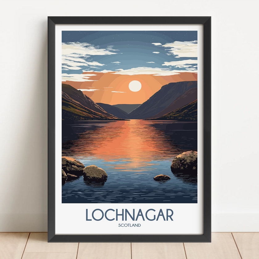 Lochnagar Destination Art Gift