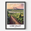 Loire Valley Scenic Landscape Art