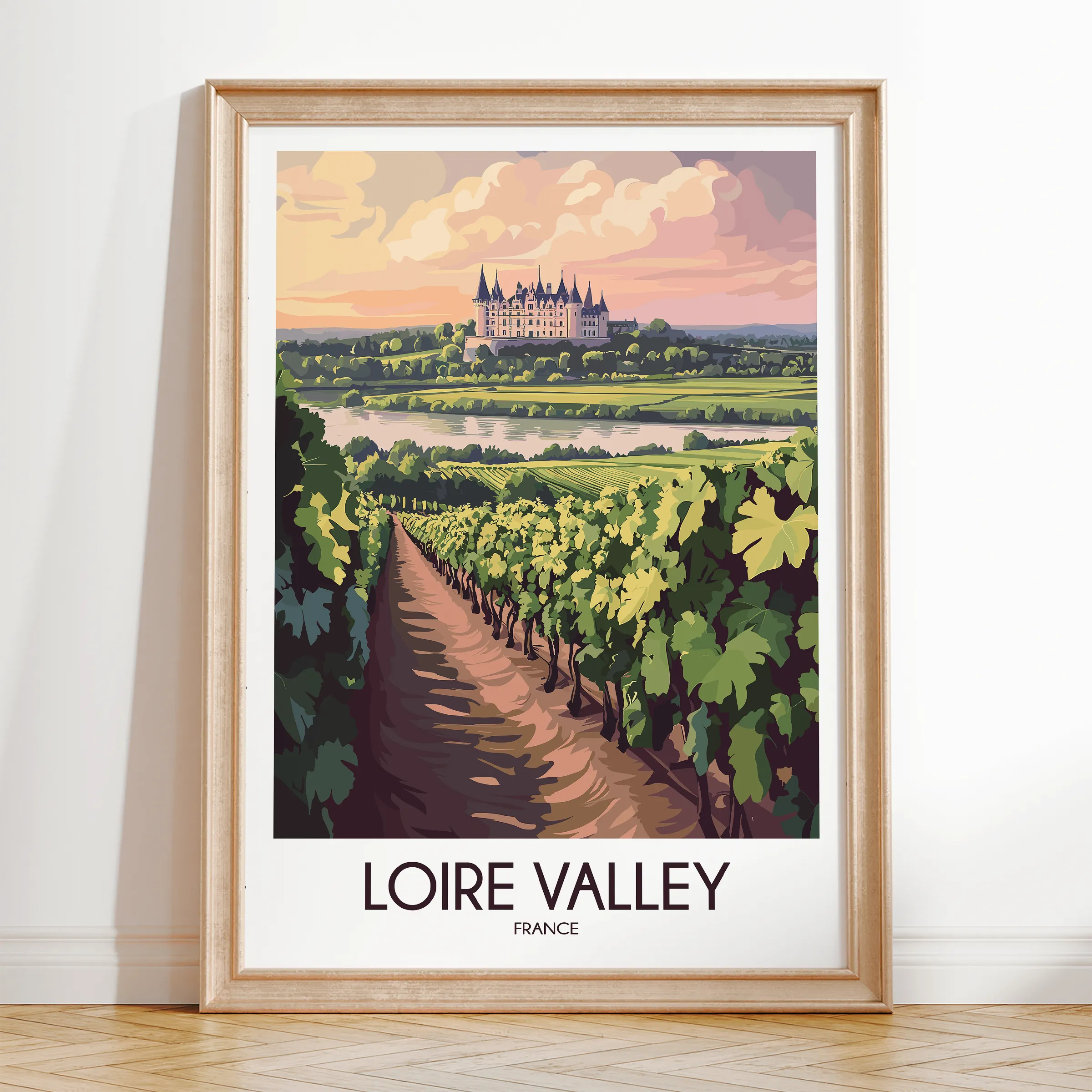 Loire Valley Travel Memory Gift