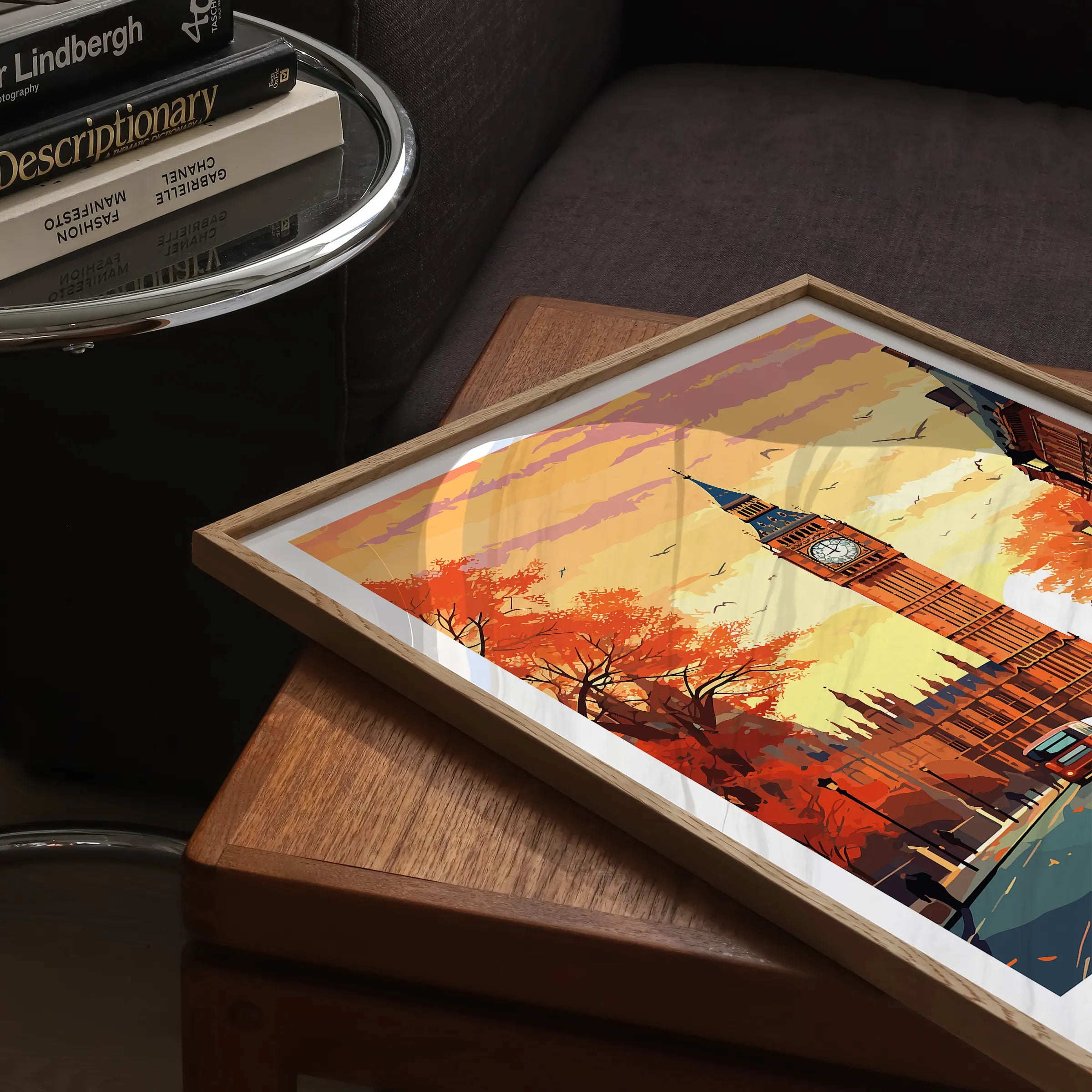 London Retro Travel Illustration