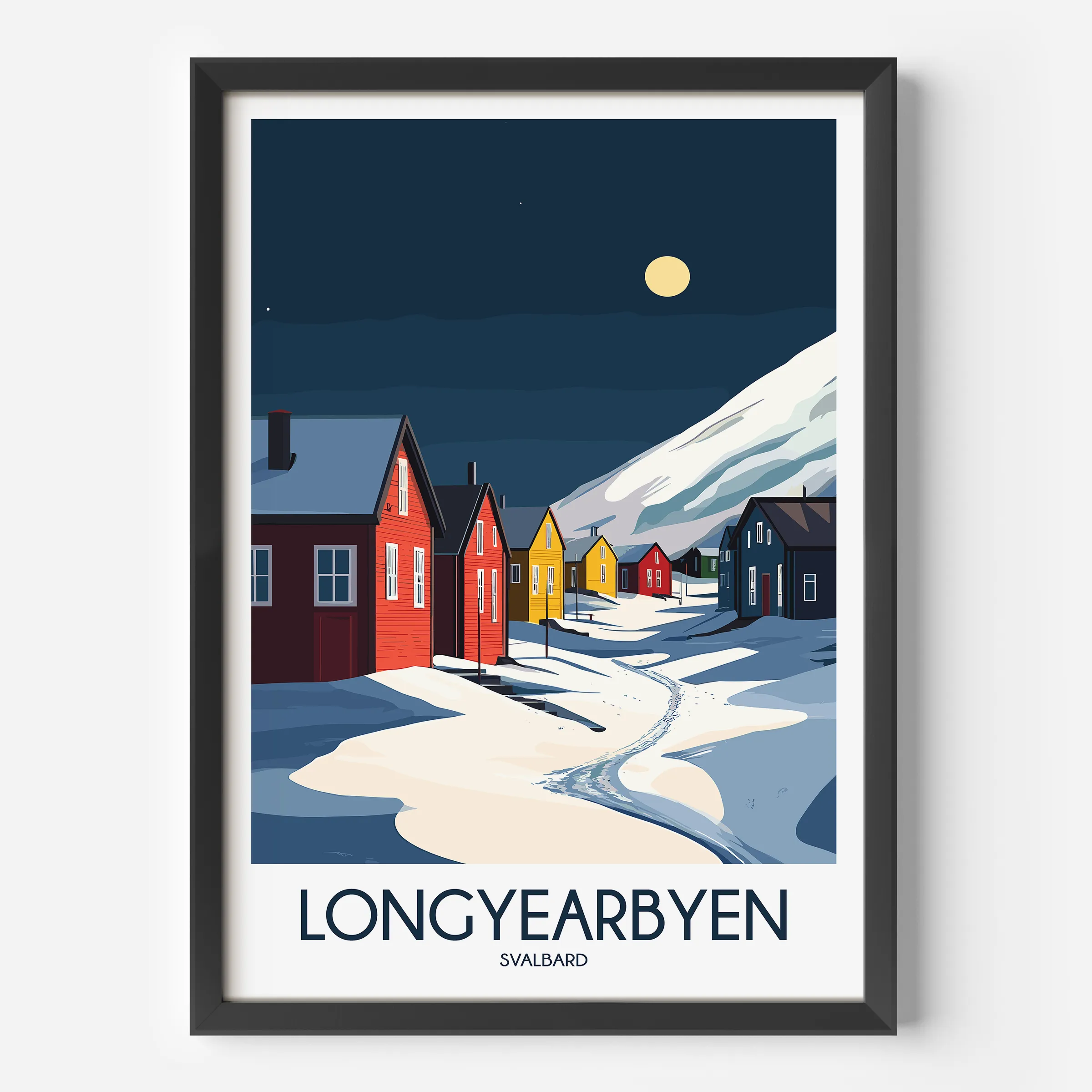 Longyearbyen Gallery Quality Print