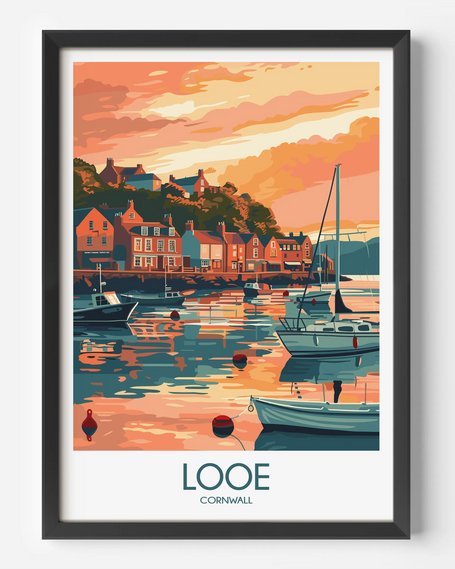 Looe Minimalist Wall Art