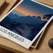 Los Angeles Destination Art Gift