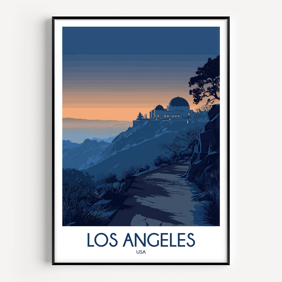 Los Angeles Gallery Quality Print