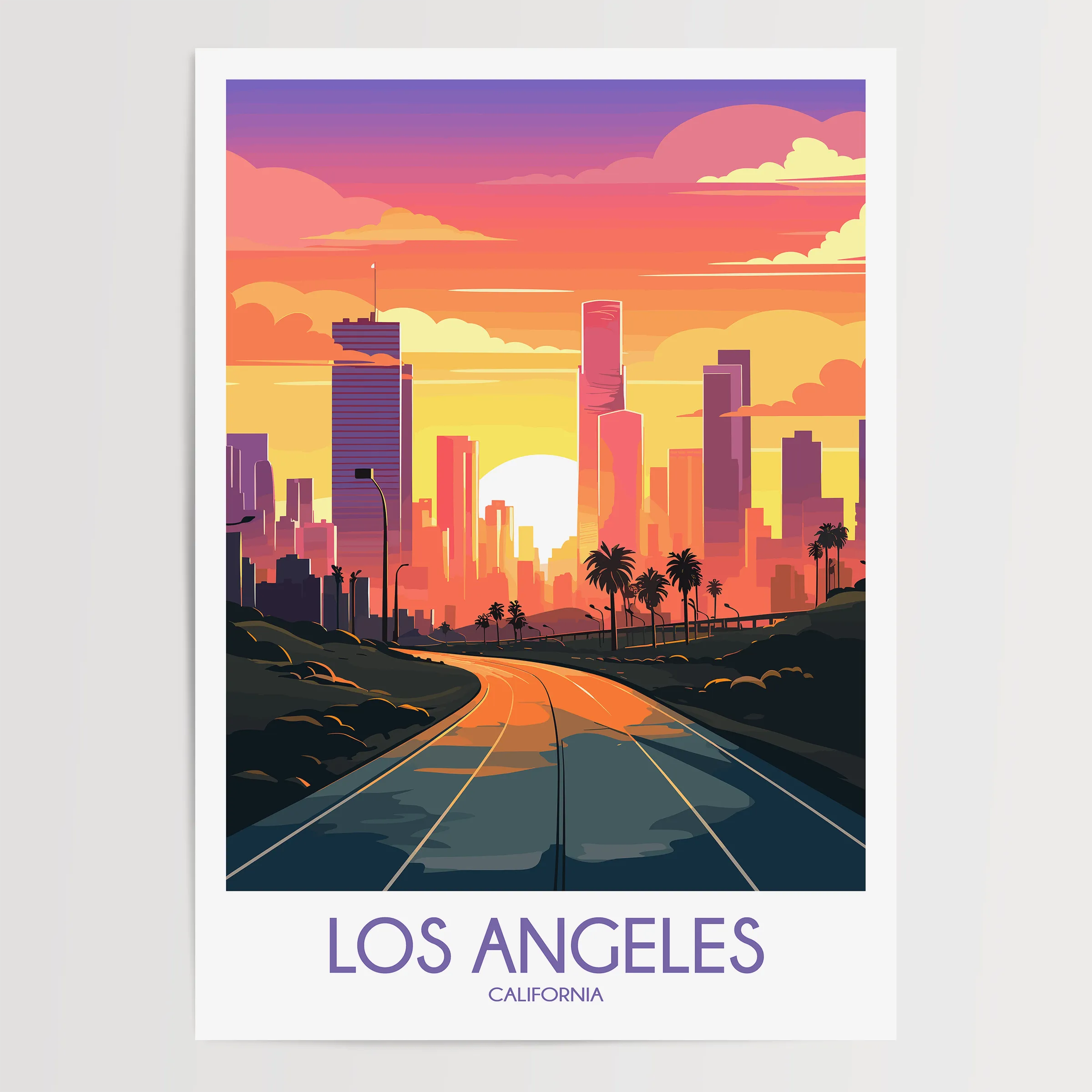 Los Angeles Home Office Decor