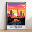 Los Angeles Minimalist Wall Art