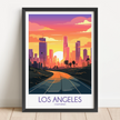 Los Angeles Scenic Landscape Art
