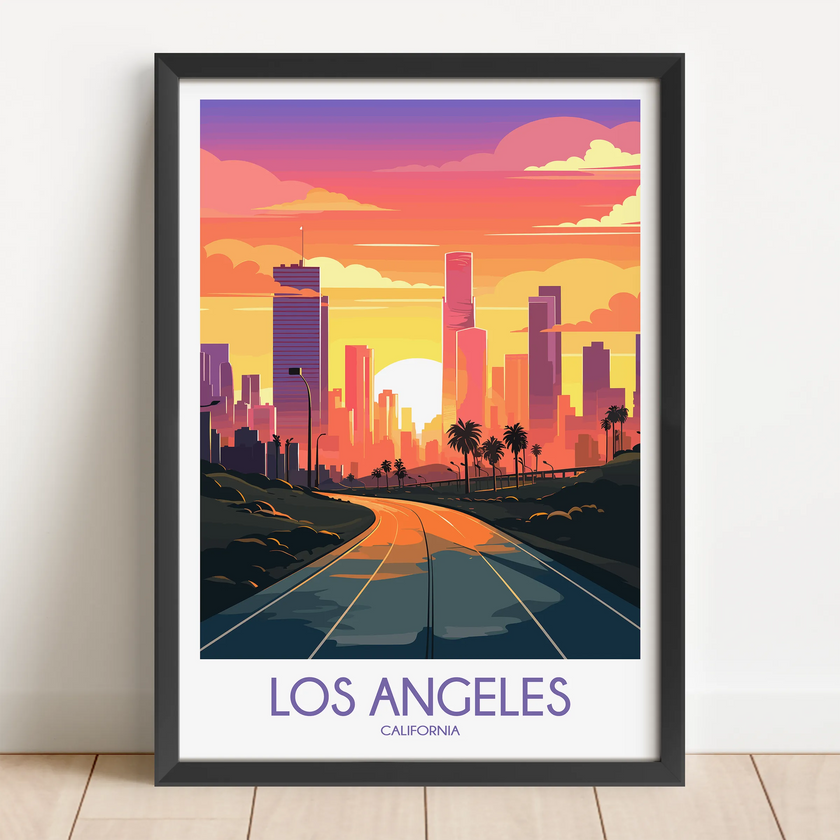 Los Angeles Scenic Landscape Art