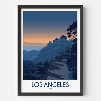 Los Angeles Scenic Landscape Art
