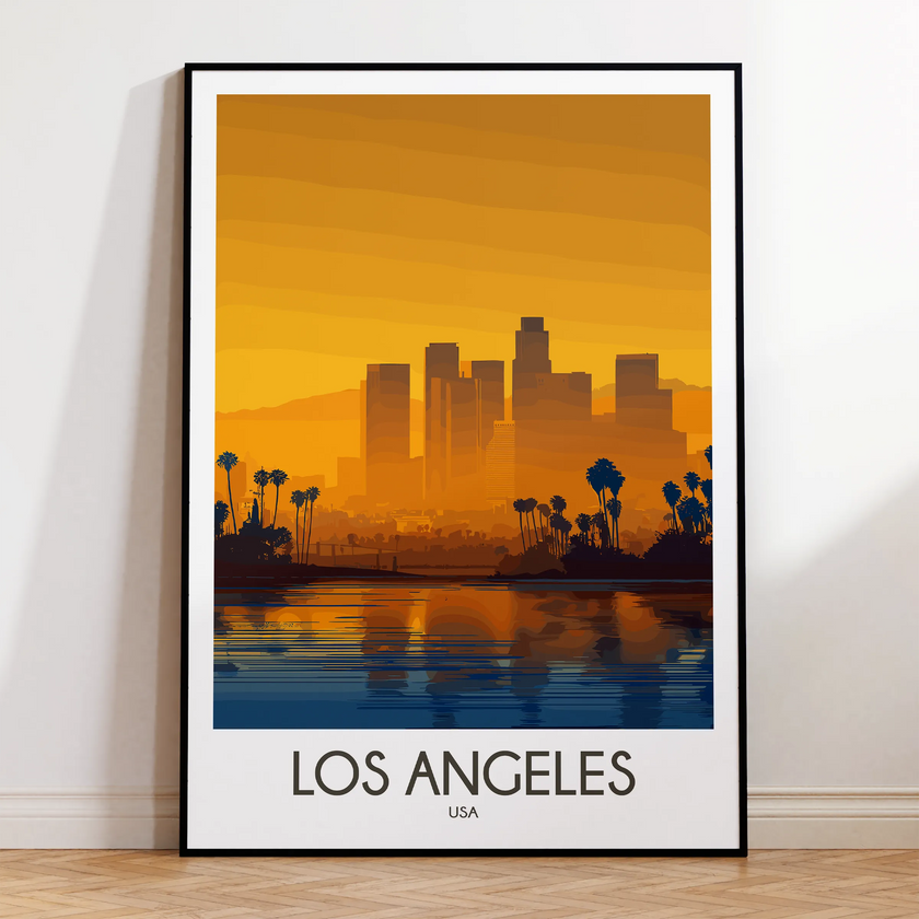 Los Angeles Scenic Landscape Art