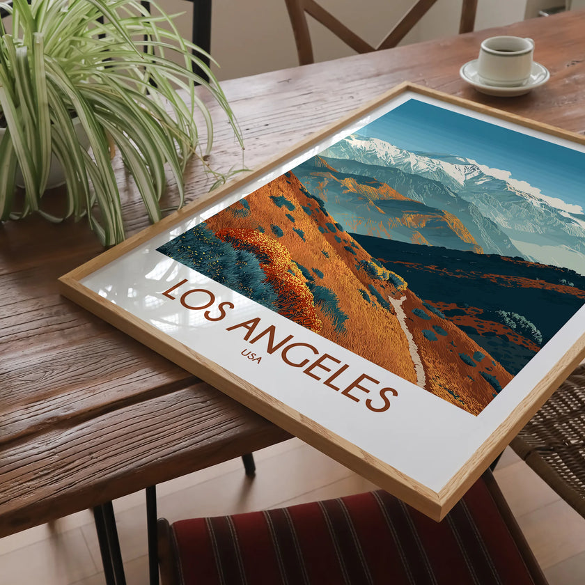 Los Angeles Souvenir Poster Print