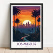 Los Angeles Souvenir Poster Print