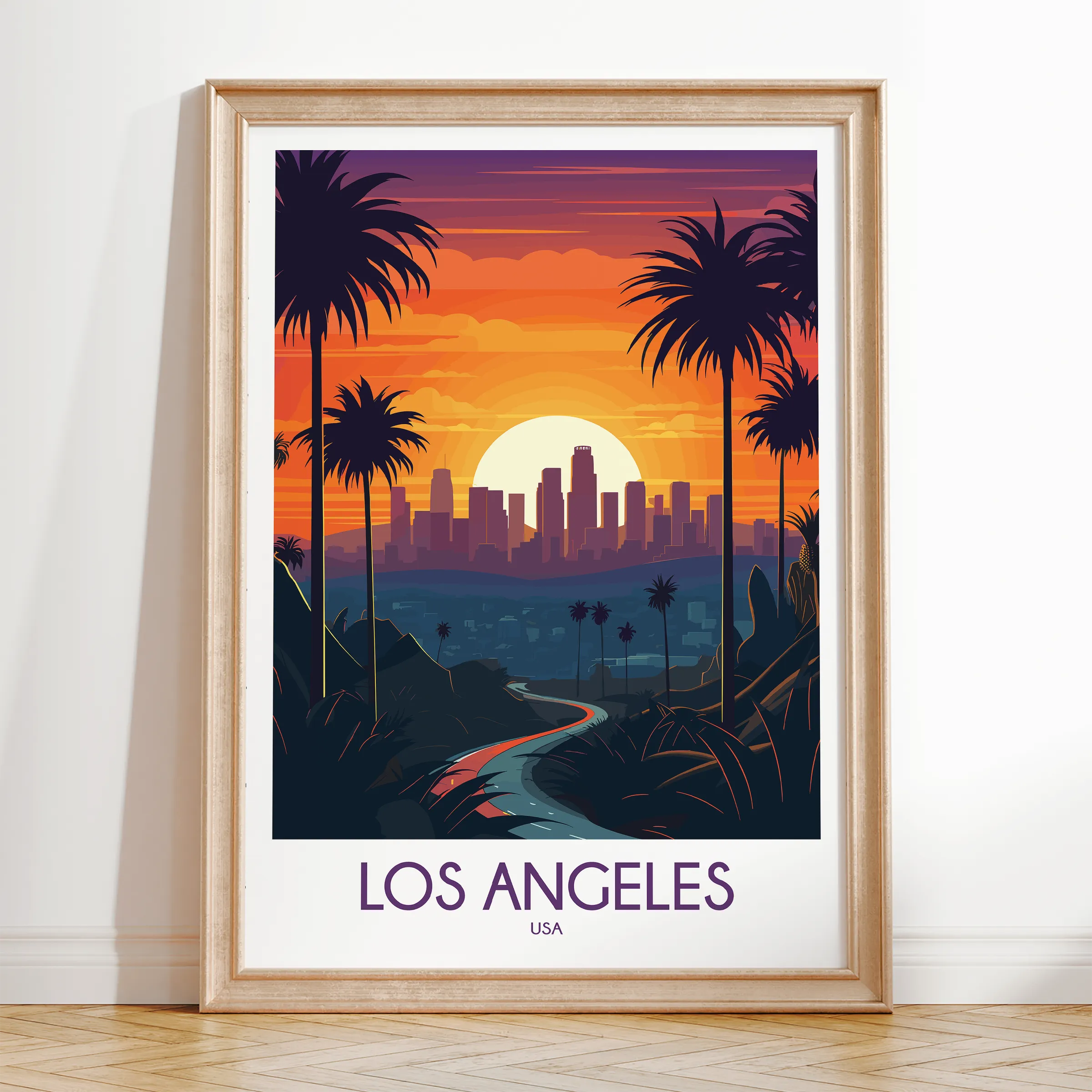 Los Angeles Travel Memory Gift