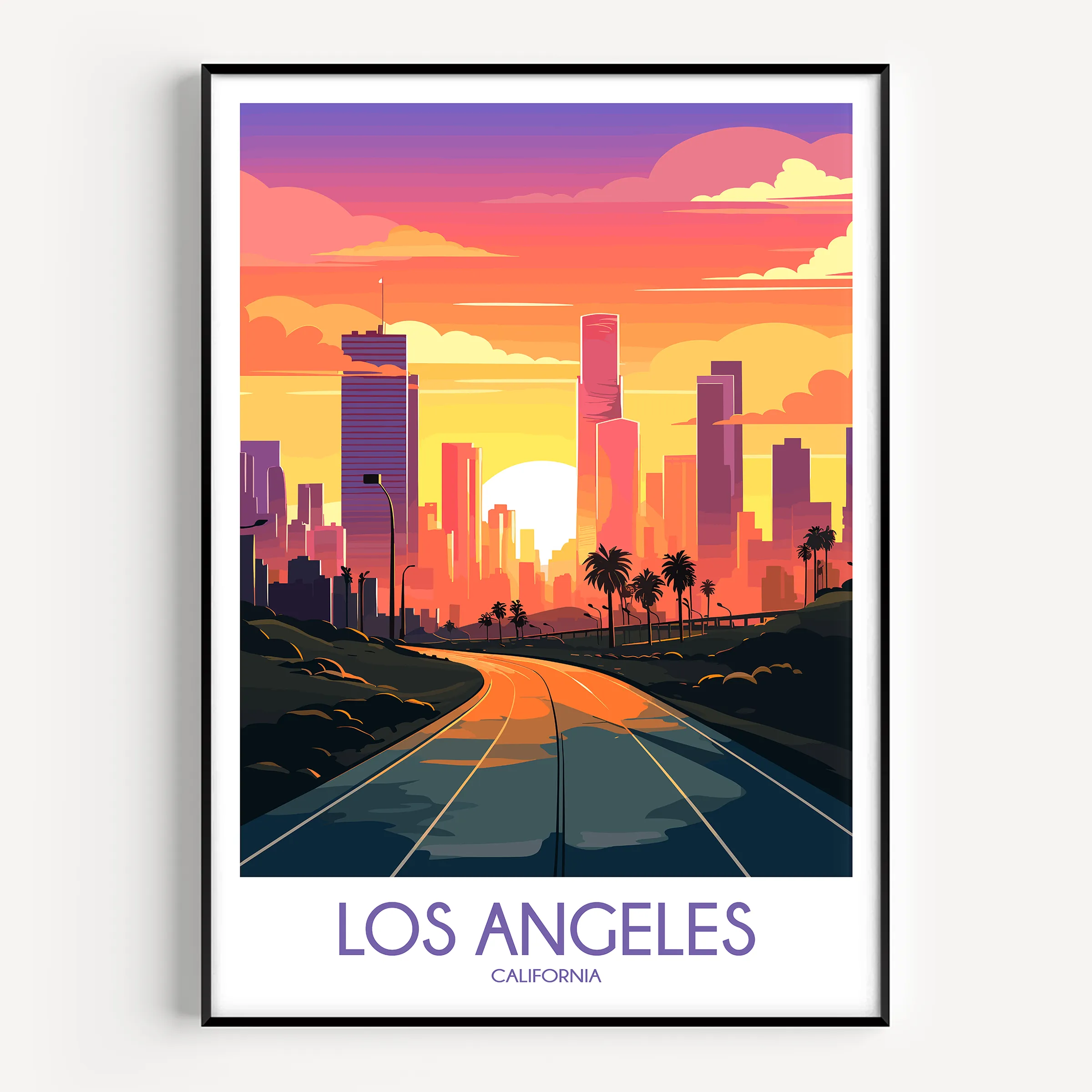 Los Angeles Travel Memory Gift