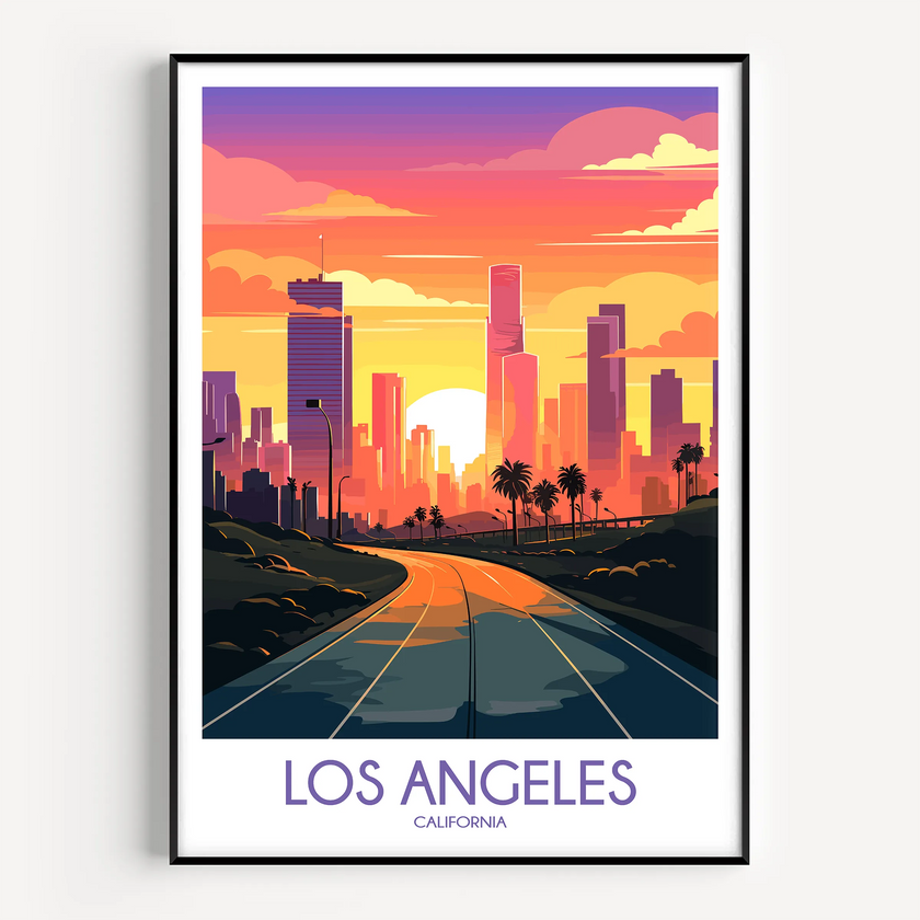 Los Angeles Travel Memory Gift
