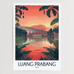 Luang Prabang Scenic Landscape Art