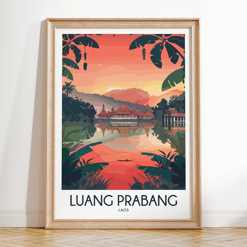 Luang Prabang Travel Memory Gift